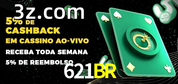 Promoções do cassino ao Vivo 621BR